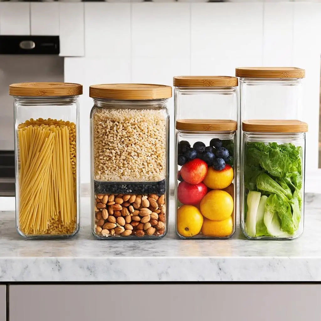 Frischegarantie: Effektive Tipps zur Lebensmittel-Lagerung in Glasvorratsdosen