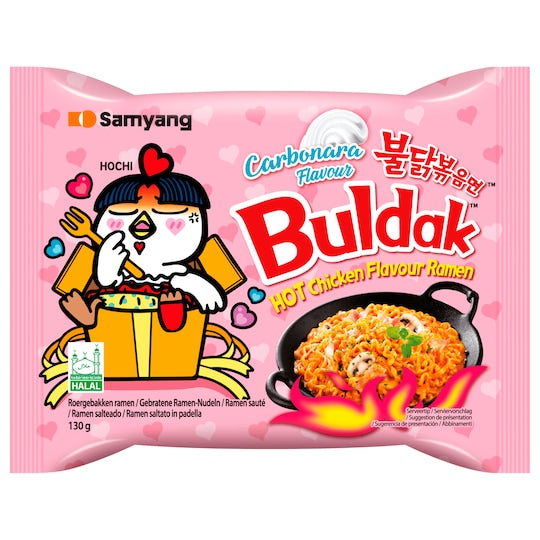 SAMYANG Buldak Hot Chicken Flavour Ramen Carbonara 130g
