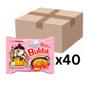 Samyang Buldak Hot Chicken Ramen Carbonara 130g (40er-Pack)