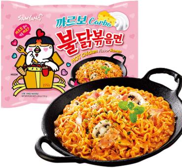 SAMYANG Buldak Hot Chicken Flavour Ramen Carbonara 130g