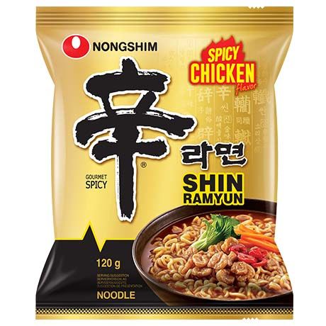 NONG SHIM Instantnudeln Shin Ramyun Spicy Chicken 120g