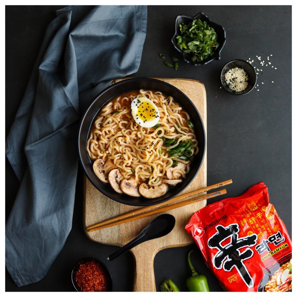 Nongshim Instantnudeln Shin Ramyun 120g (5er-Pack)