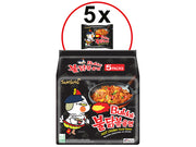 Samyang Buldak Hot Chicken Flavour Ramen Original 140g (5er-Pack)