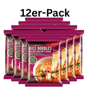 MAMA Instant Reisnudeln Cremig Tom Yum 55g (12er-Pack)