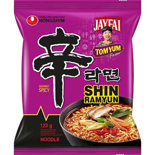 Nongshim Instantnudeln Shin Ramyun Tom Yum 123g (20er-Pack)