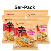 Nongshim Instantnudeln Shin Ramyun Stir-Fry Toomba 137g (5er-Pack)