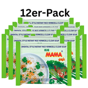 MAMA Instant Reisnudeln Orientalische Clear Soup Vermicelli 55g (12er-Pack)