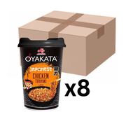 Ajinomoto OYAKATA Instantnudeln Yakisoba Cup Teriyaki Chicken 96g (8er-Pack)