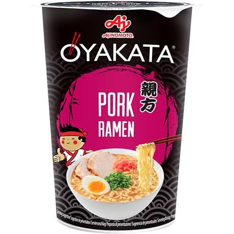 Ajinomoto OYAKATA Instantnudeln Ramen Schweinefleisch Ramen CUP 62g