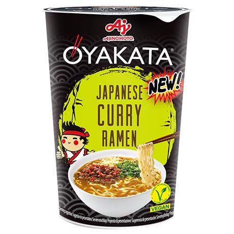 Ajinomoto OYAKATA Instantnudeln Ramen Japanese Curry Ramen CUP 62,5g