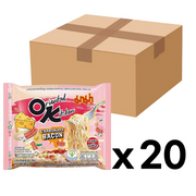 MAMA Instantnudeln OK Bratnudeln Carbonara Bacon 85g (20er-Pack)
