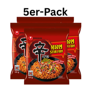 Nongshim Instantnudeln Shin Ramyun Stir-Fry Bratnudeln 131g (5er-Pack)