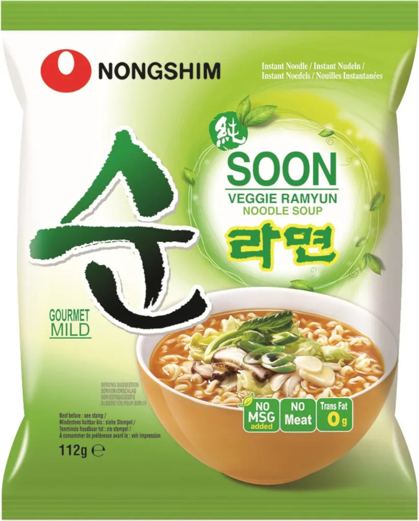 NONG SHIM Instantnudeln Soon Veggie Ramyun 112g