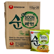Nongshim Instantnudeln Soon Veggie Ramyun 112g (20er-Pack)_MHD