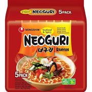 Nongshim Instantnudeln Neoguri Ramyun Seafood Spicy 120g (5er-Pack)