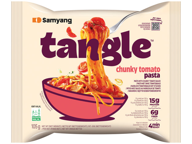Samyang Tangle Pasta Chunky Tomato 105g (20er-Pack)