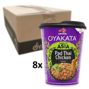 Ajinomoto OYAKATA Instantnudeln Pad Thai Cup Chicken 93g (8er-Pack)