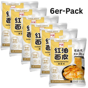 Baijia A-Kuan Breite Nudeln Sesampaste 115g (6er-Pack)