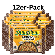 YumYum Instantnudeln Japanese Chicken Shoyu 60g (12er-Pack)