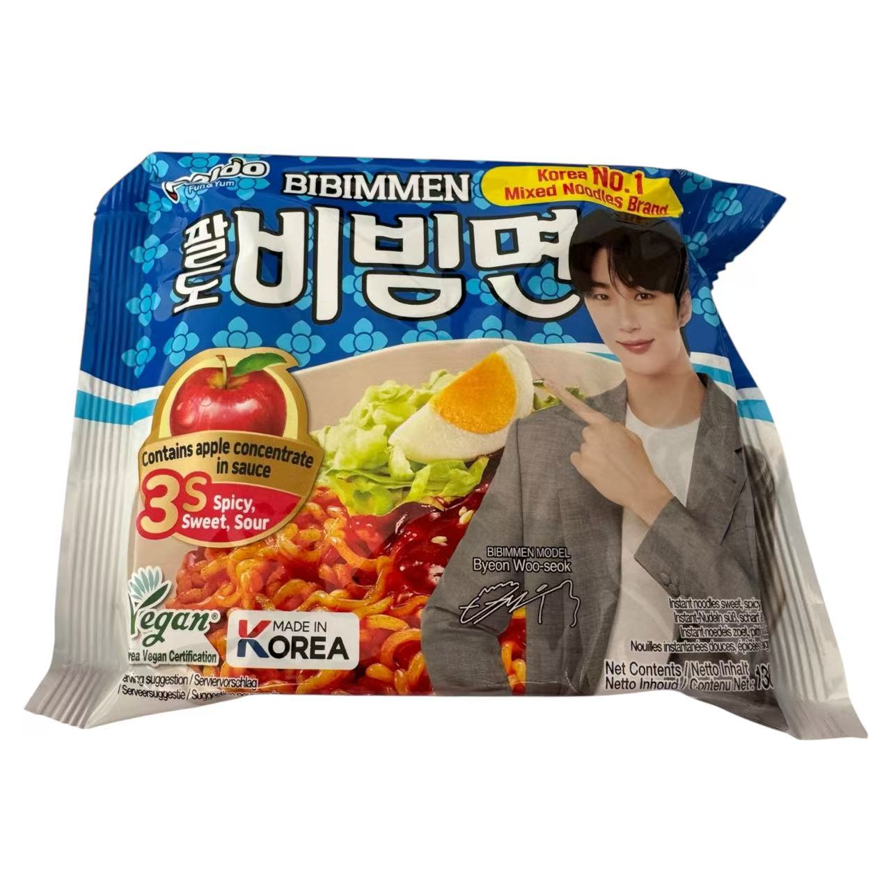 Paldo Instantnudeln Bibim Men 130g (6er-Pack)