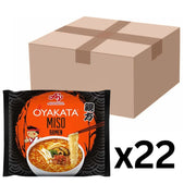 Ajinomoto OYAKATA Instantnudeln Ramen Miso 89g (22er-Pack)