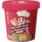Haidilao Instant Glasnudeln Vermicelli Hot & Sour Cup 122g (12er-Pack)