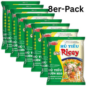 Acecook Instant Reisnudeln Hu Tieu Suon Heo Spareribs 70g (8er-Pack)