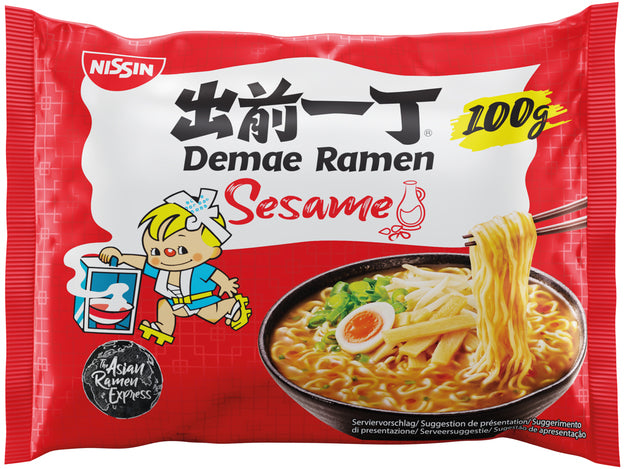 Nissin Demae Ramen Instantnudeln Sesam 100g (20er-Pack)