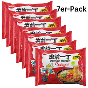 Nissin Demae Ramen Instantnudeln Spicy 100g (7er-Pack)