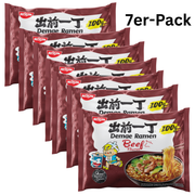 Nissin Demae Ramen Instantnudeln Rind 100g (7er-Pack)