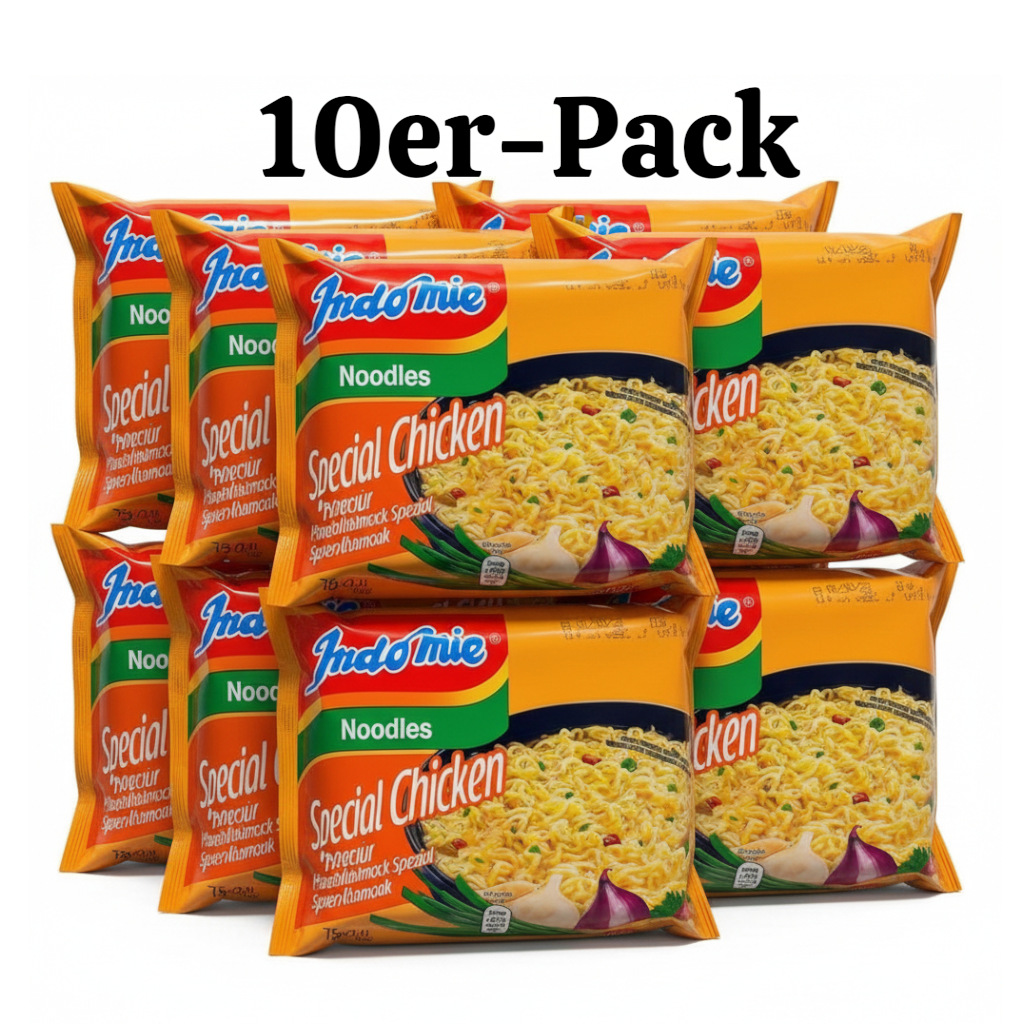Indomie Instantnudeln Huhn Spezial 75g (10er-Pack)