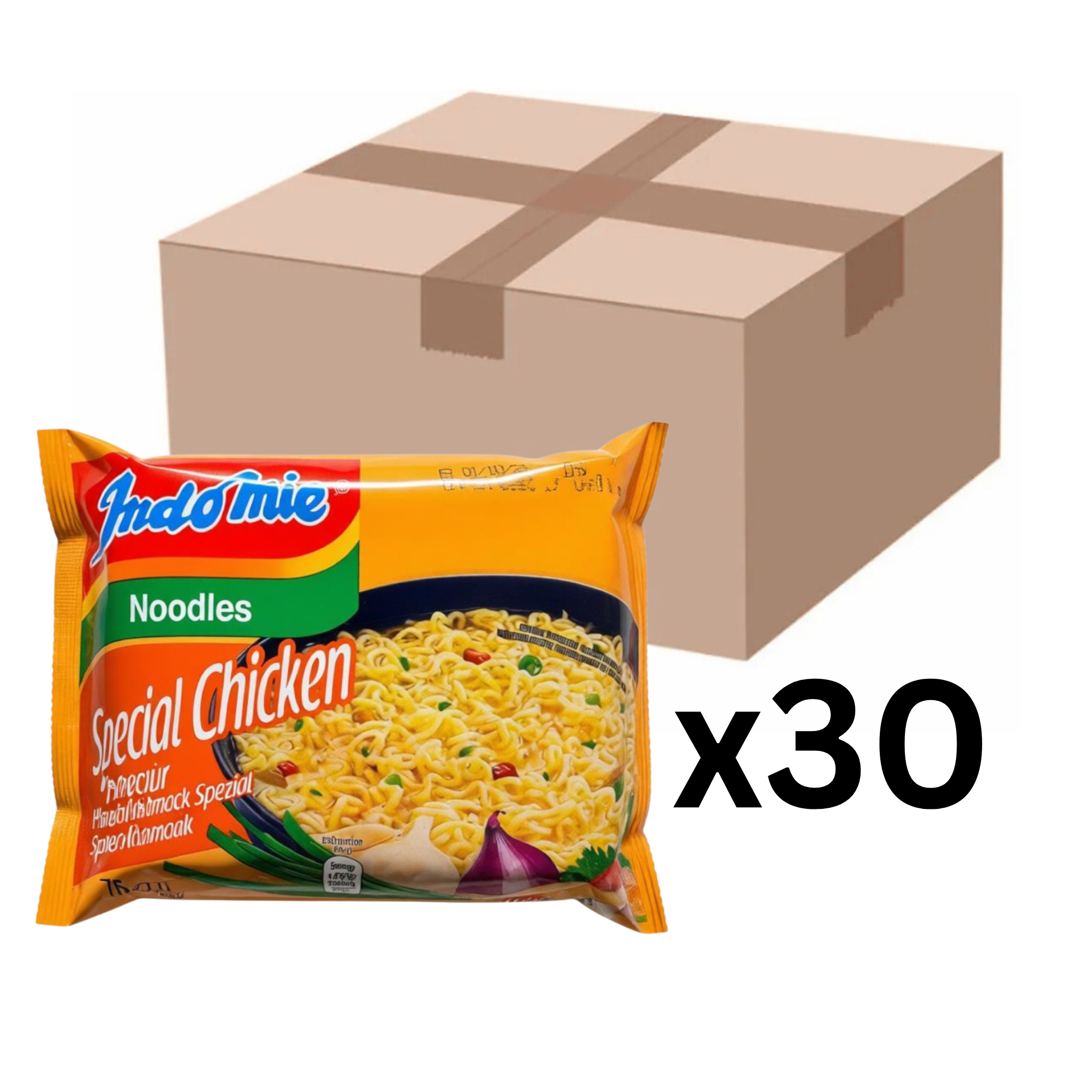 Indomie Instantnudeln Huhn Spezial 75g (30er-Pack)