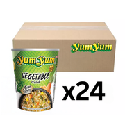 YumYum Instantnudeln Gemüse Cup 70g (24er-Pack)