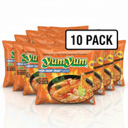 YumYum Instantnudeln Tom Yum Shrimp Cream Flavour 70g (10er-Pack)