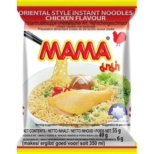 MAMA Instantnudeln Huhn Halal 55g (30er-Pack)