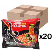 Paldo Instantnudeln HWA Ramyun Hot & Spicy 120g (20er-Pack)