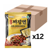 Paldo Instantnudeln Jjajangmen 200g (12er-Pack)