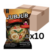 JUB JUB Instant Reisnudeln Rind 70g (10er-Pack)