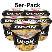 Nongshim Instantnudeln Udon Tempura Big Bowl Cup 111g (5er-Pack)