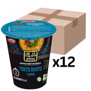 Acecook Ippin Instantnudeln Ramen Tokyo Shoyu Cup 73g (12er-Pack)