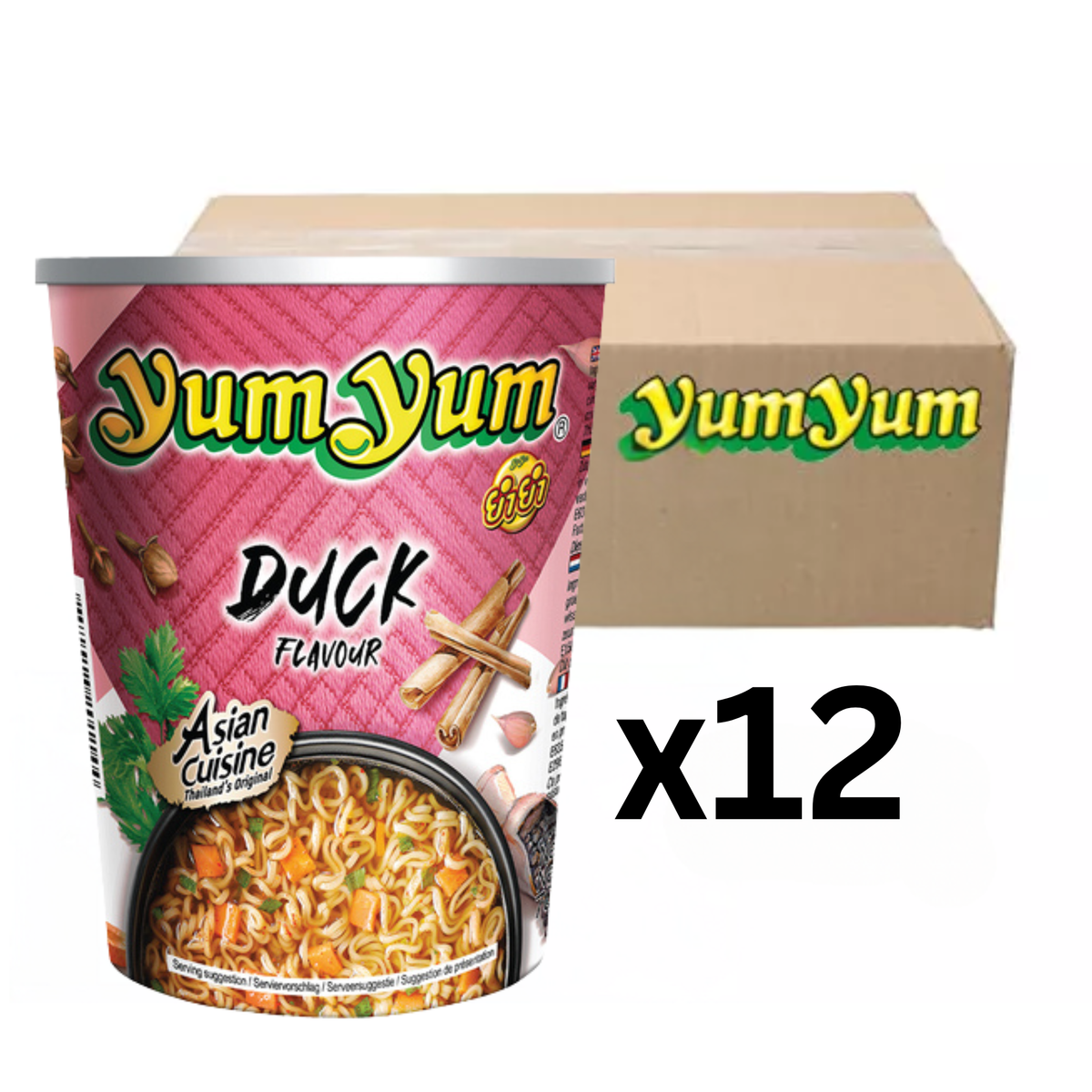 YumYum Instantnudeln Ente Cup 70g
