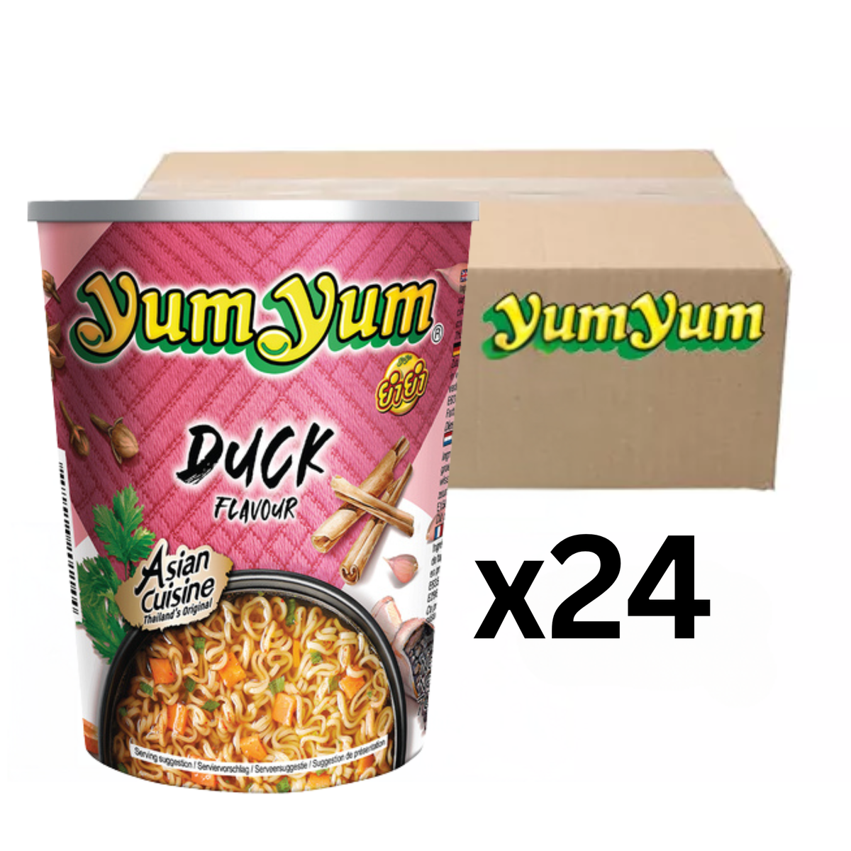 YumYum Instantnudeln Ente Cup 70g