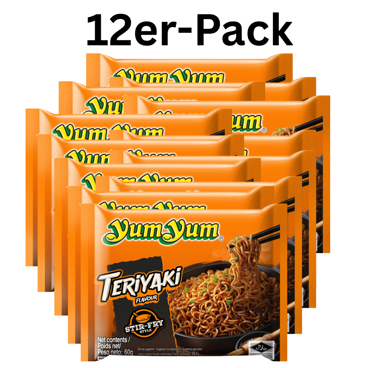 YumYum Instantnudeln Stir-Fried Teriyaki 60g