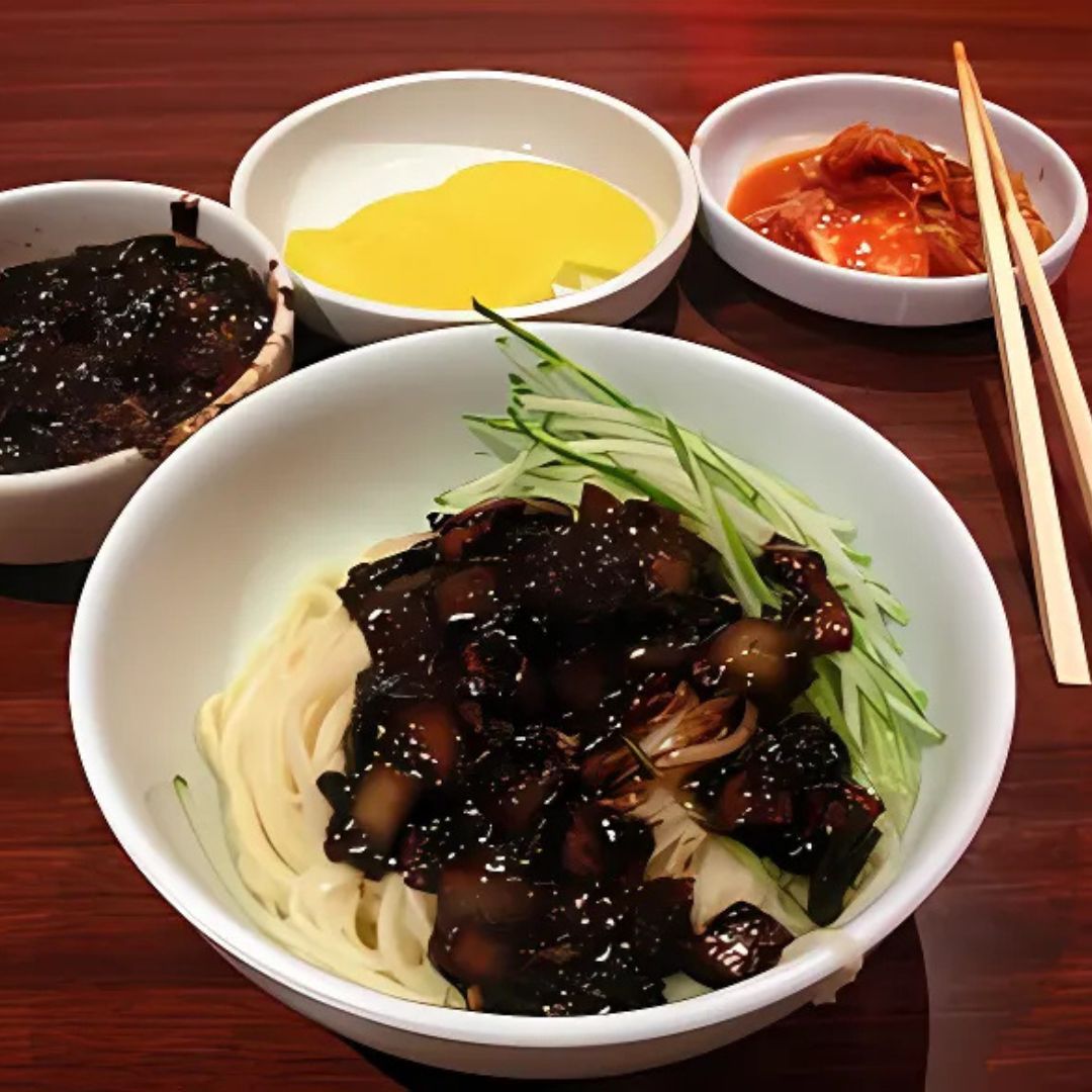 Wang Weizennudeln Koreanischer Art für Jjajangmyeon 453g (2er-Pack)
