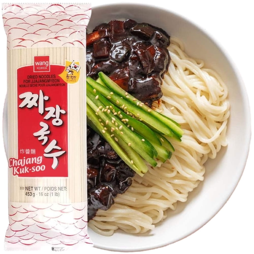 Wang Weizennudeln Koreanischer Art für Jjajangmyeon 453g (2er-Pack)