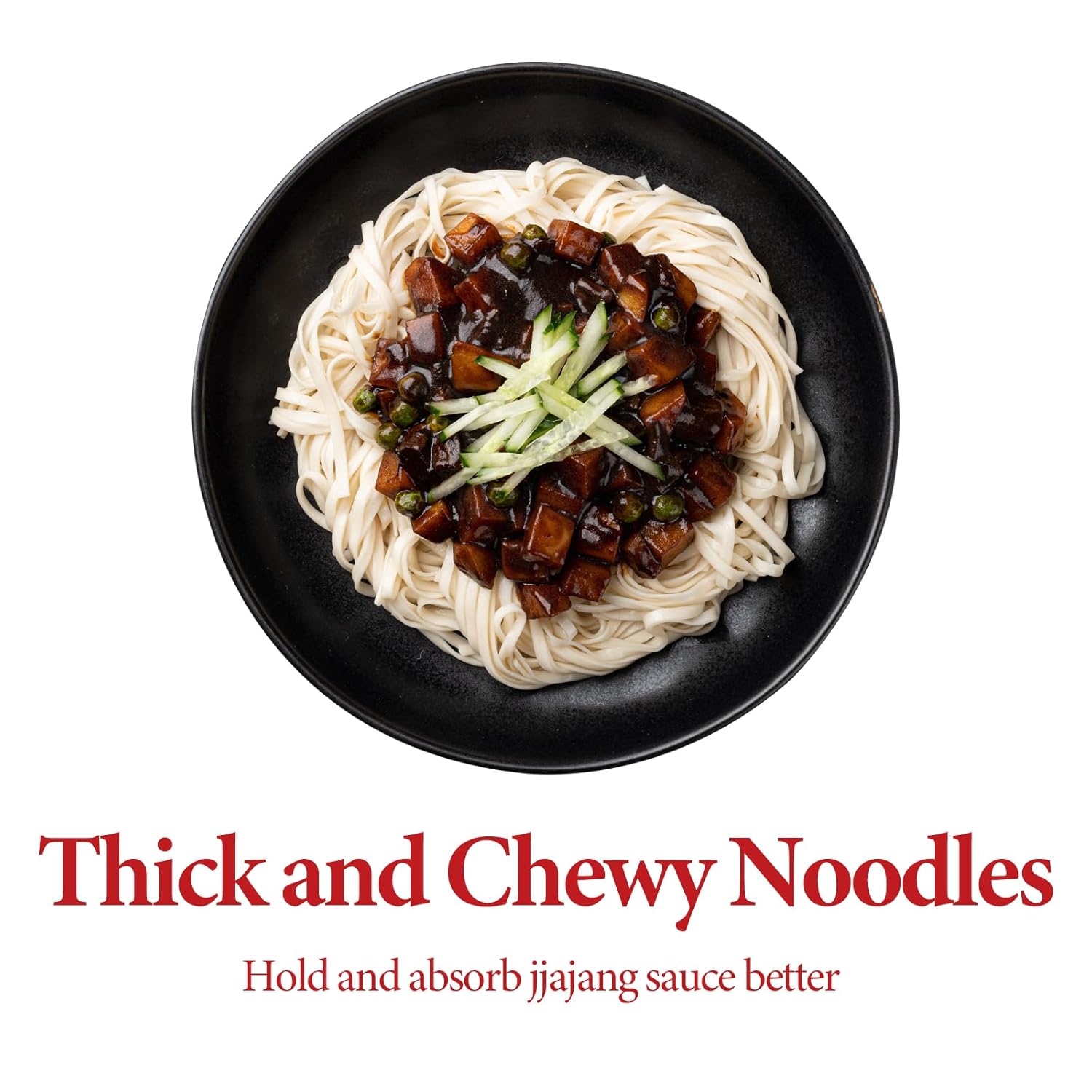 Wang Weizennudeln Koreanischer Art für Jjajangmyeon 453g (2er-Pack)
