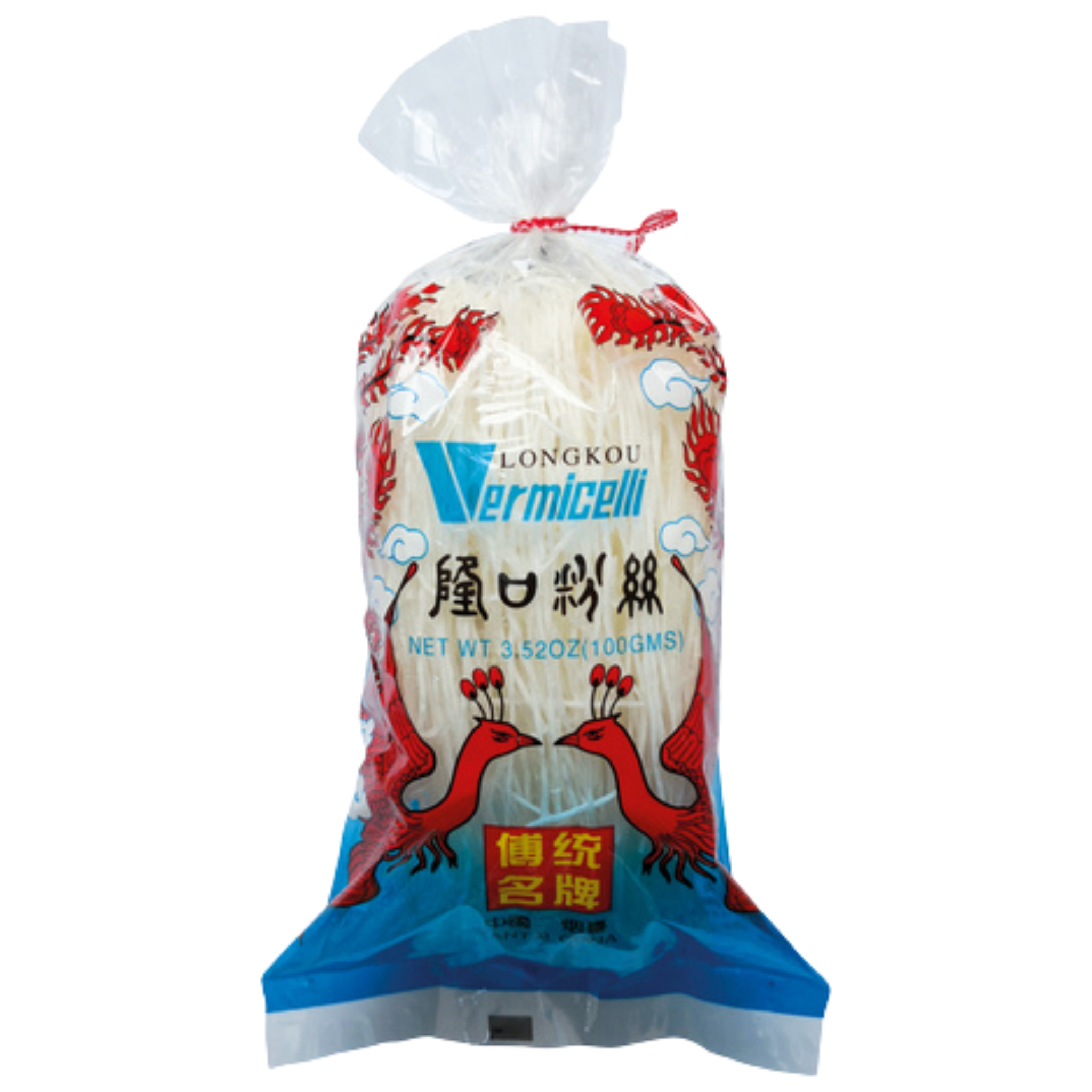 Longkou Vermicelli Glasnudeln 100g (16er-Pack)