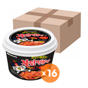 Samyang Buldak Topokki Tteokbokki Hot Chicken Cup 185g (16er-Pack)