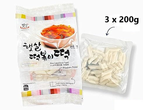 matamun Reiskuchen Tteokbokki Stangen 600g