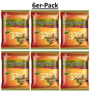 Gingerbon Kaubonbons Ingwer-Pfefferminz 125g (6er-Pack)